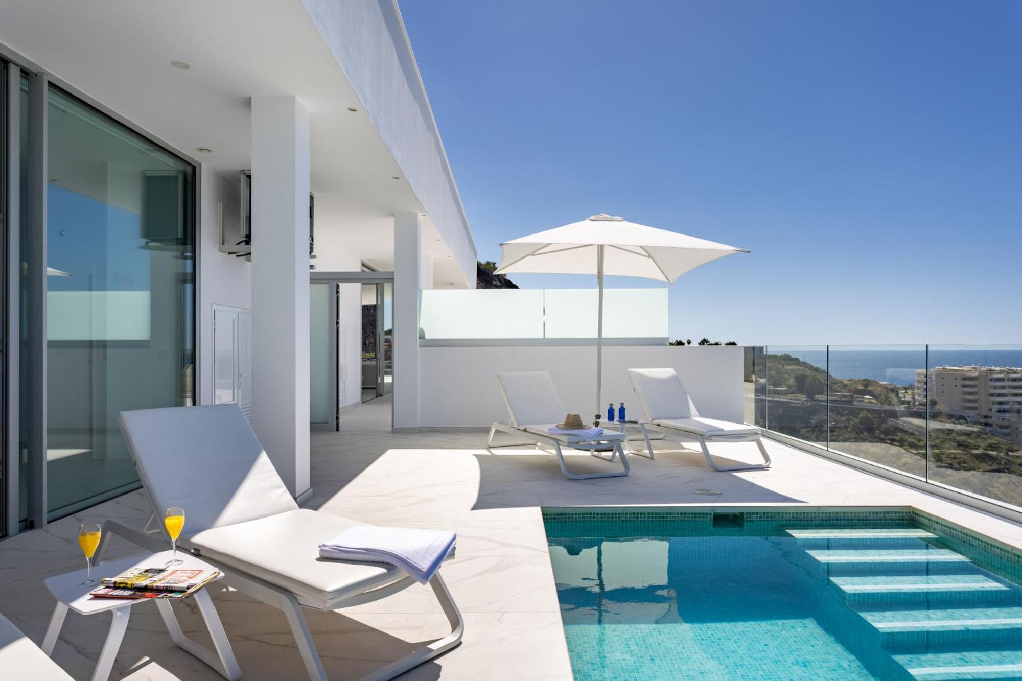Crystal I Luxury Apartments By Enjoyahome Acantilado de los Gigantes Exterior foto